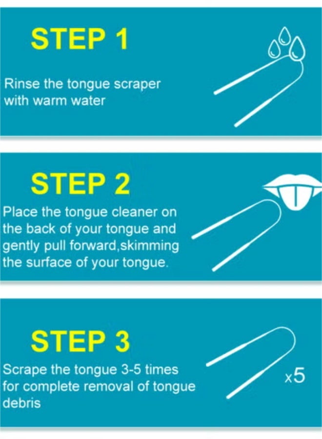 DeHuCg Tongue Toothbrush Dental Oral Hygiene - Image 2